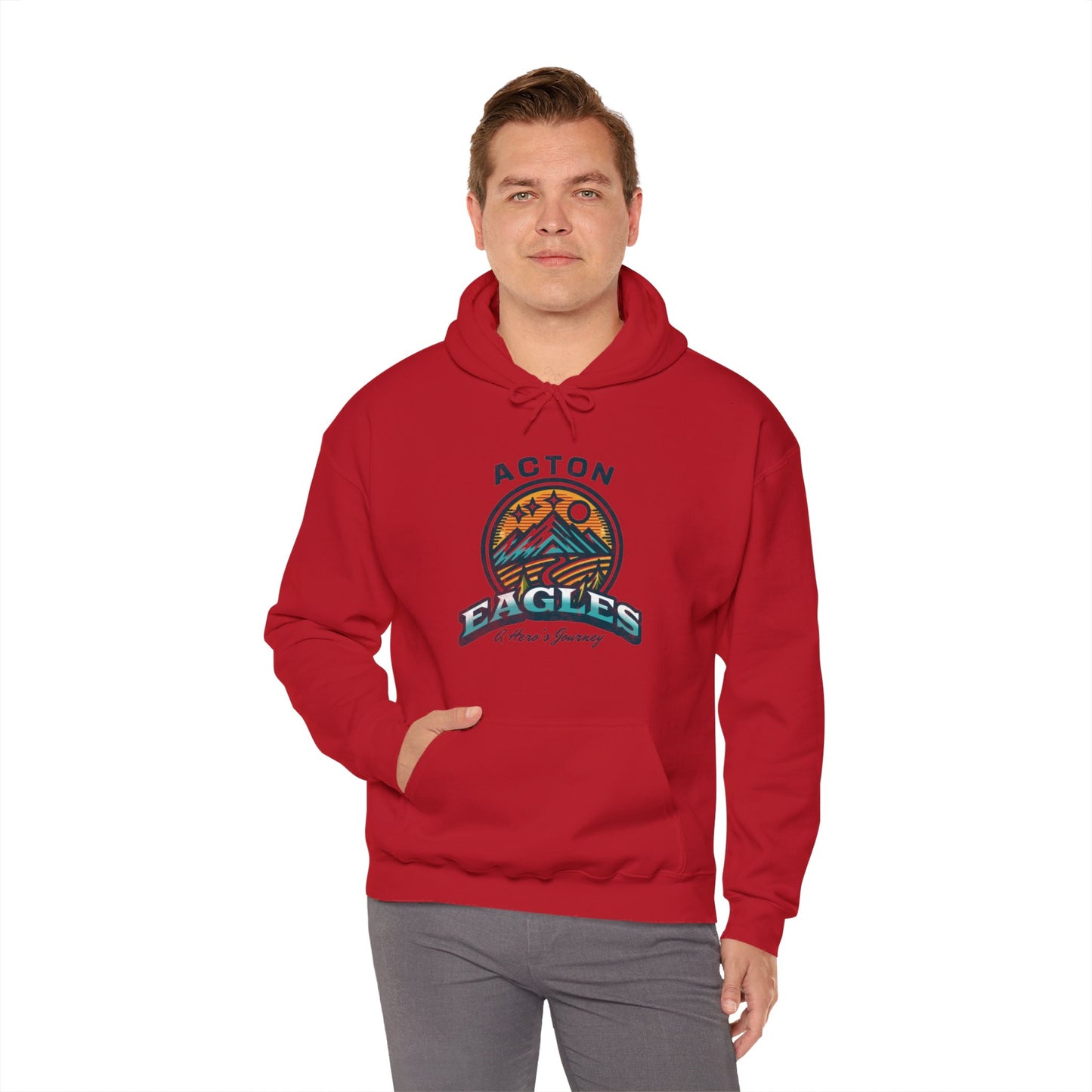 Acton A Hero's Journey Unisex Heavy Blend™ Hooded Sweatshirt