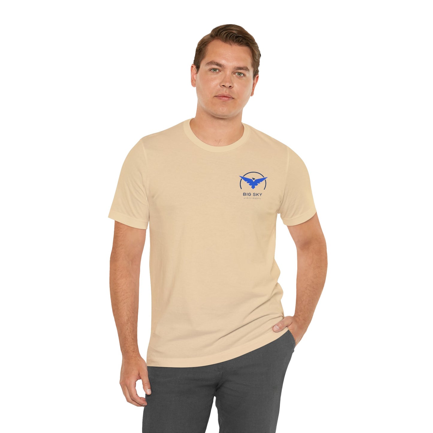 Big Sky front/back Unisex Jersey Short Sleeve Tee