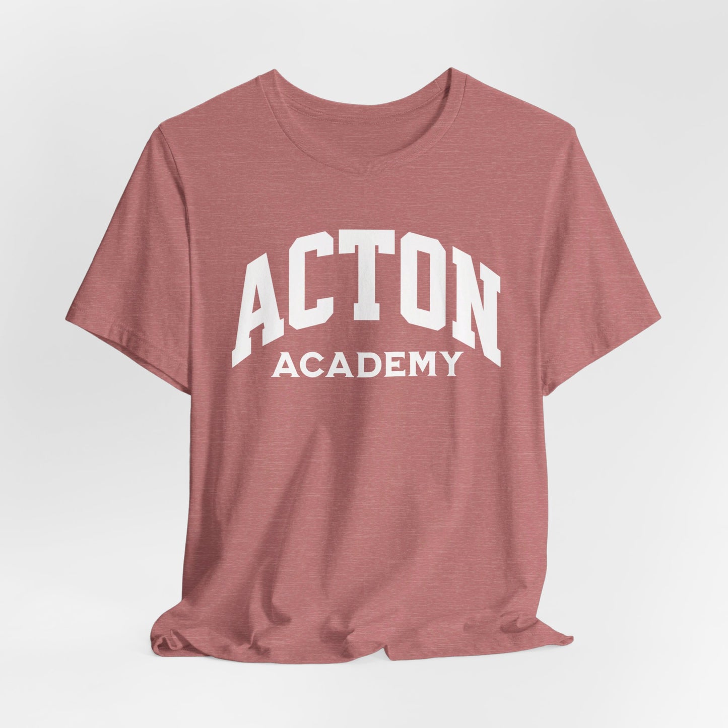 Acton Academy Plain Unisex Jersey Short Sleeve Tee