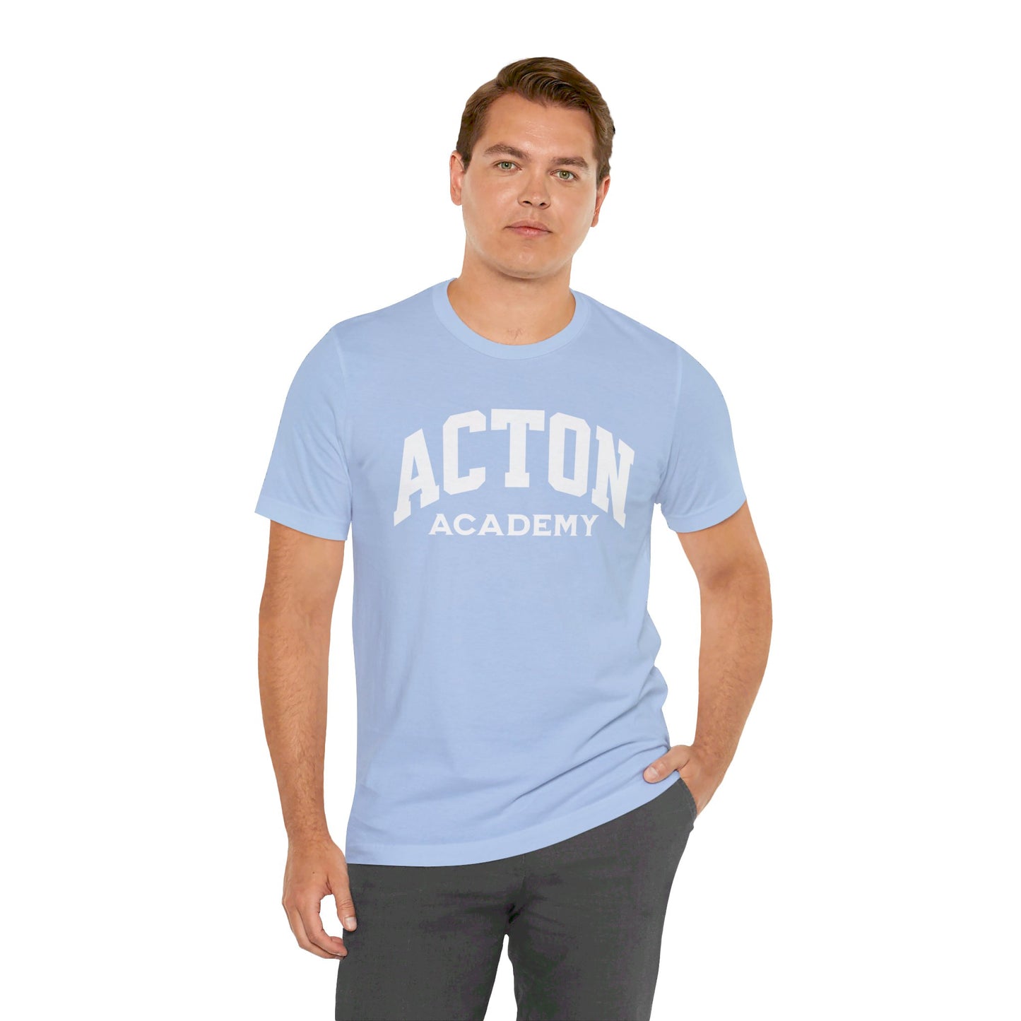 Acton Academy Plain Unisex Jersey Short Sleeve Tee