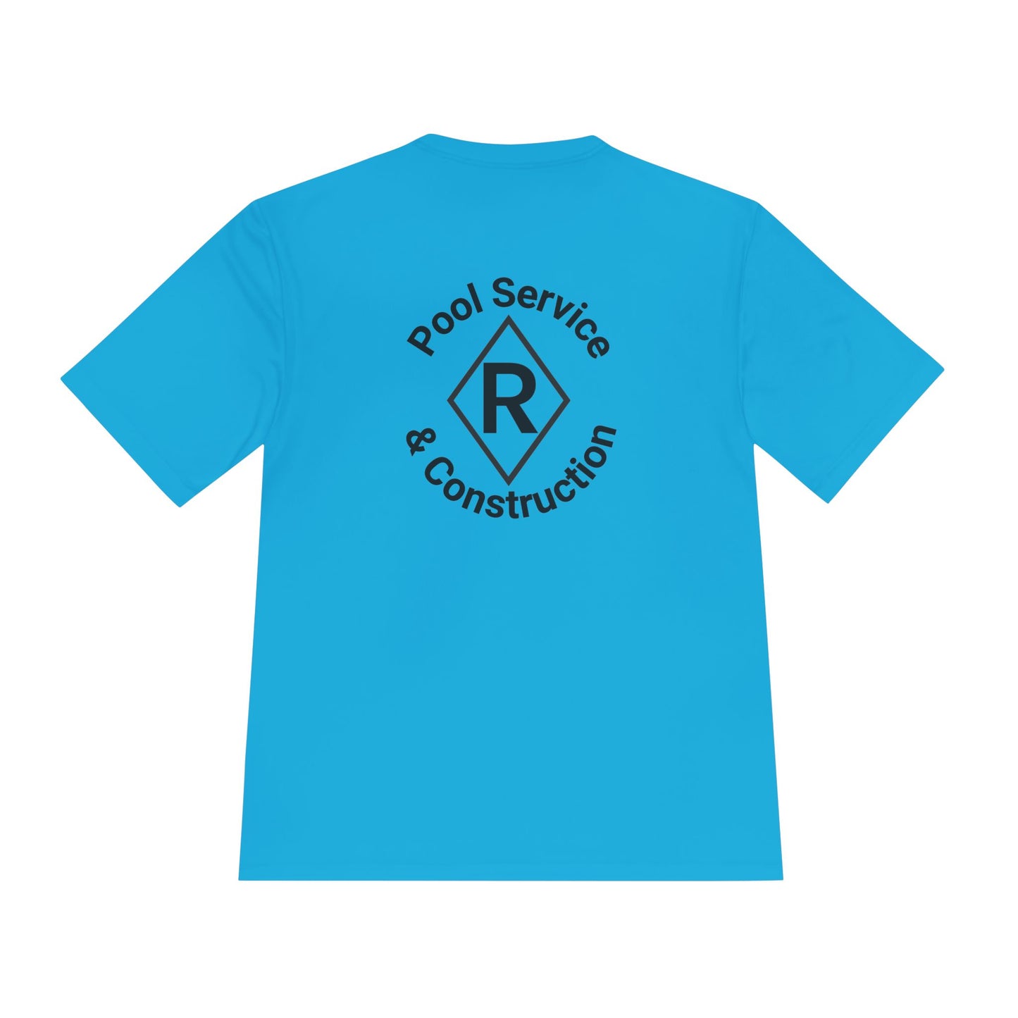 Unisex Pool Service Tee - Moisture Wicking Performance Shirt