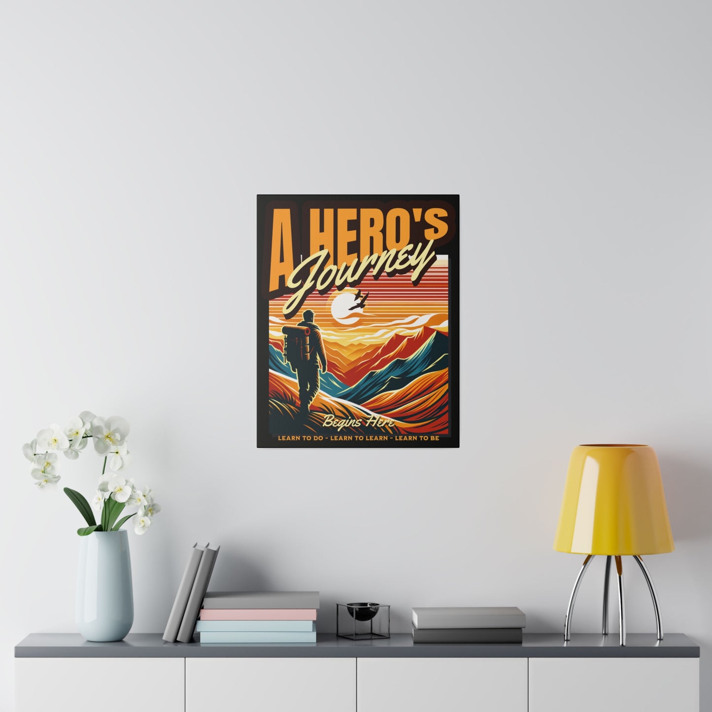 Matte Canvas, Stretched, 0.75"