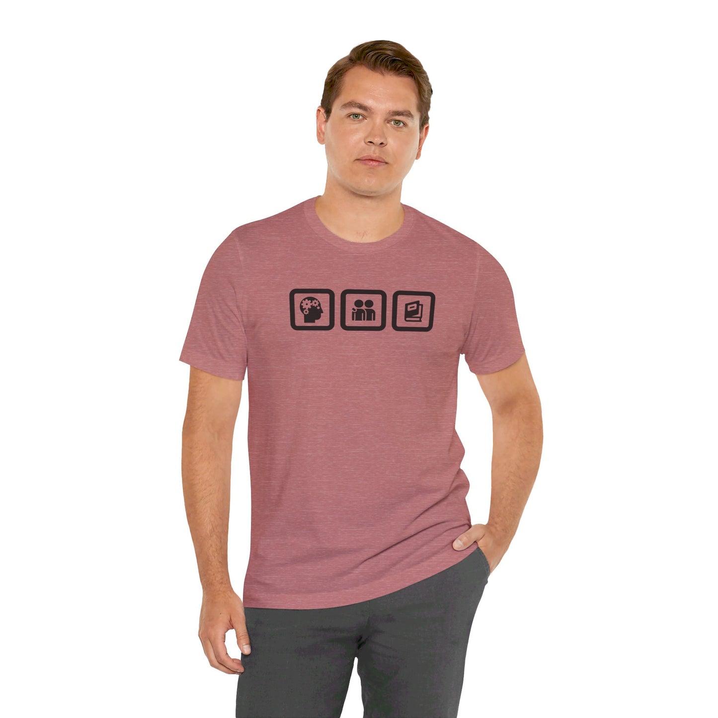 3B's Unisex Jersey Short Sleeve Tee