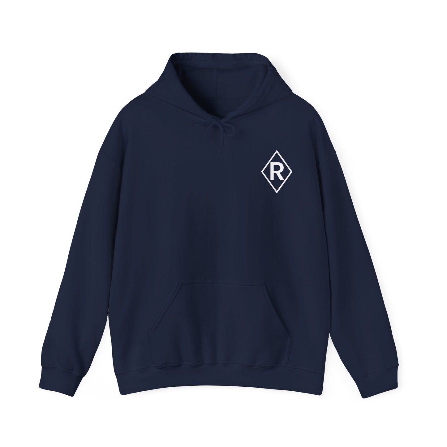 Diamond R Pools Black Unisex Heavy Blend™ Hooded Sweatshirt