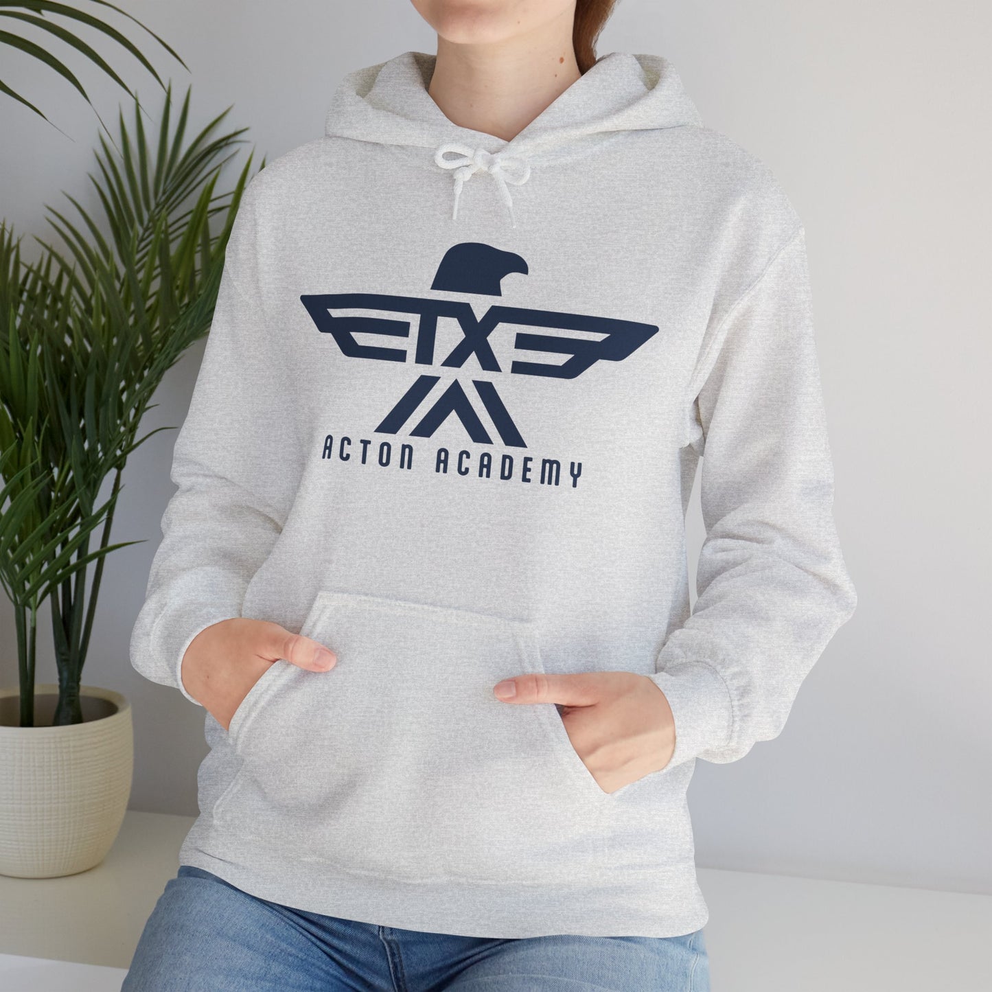 Acton CyFair Retro logo Unisex Heavy Blend™ Hooded Sweatshirt