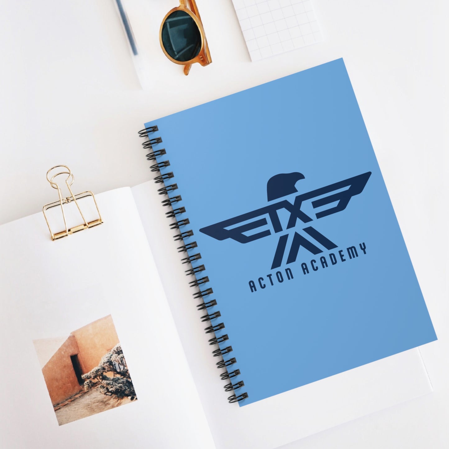 Acton CyFair & Heights Tx Spiral Notebook - Ruled Line