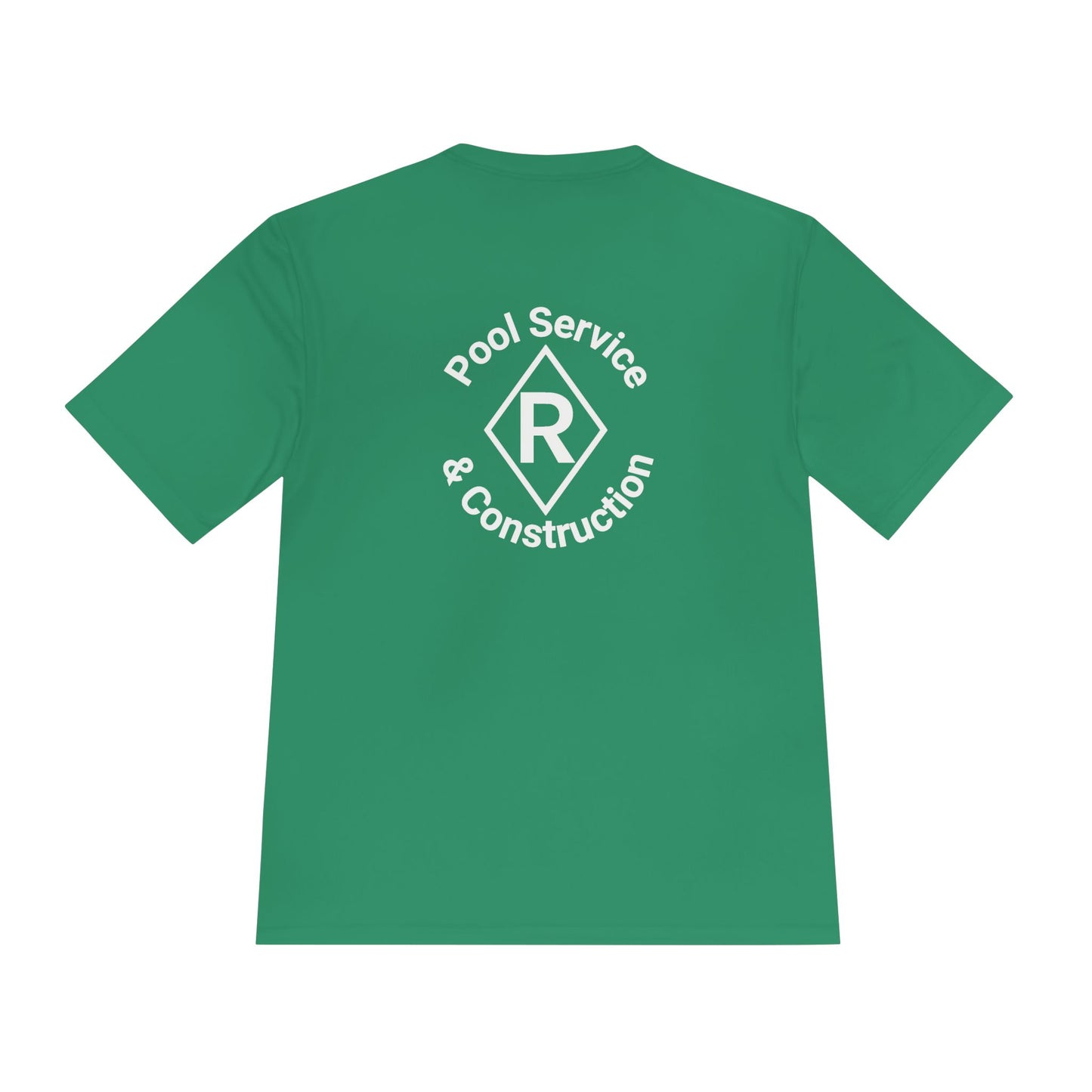 Unisex Moisture Wicking Tee - Pool Service & Construction Graphic Tee