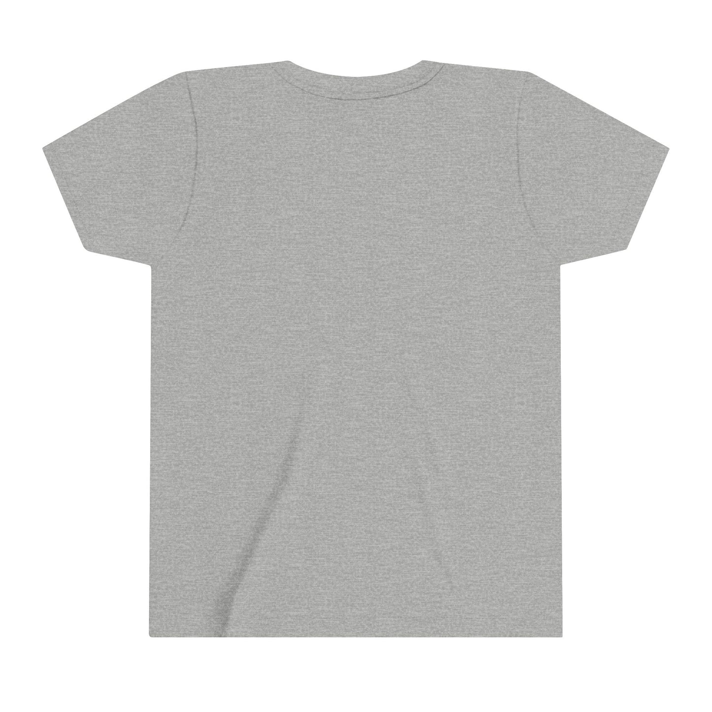 Acton Block Letters Orange Youth Short Sleeve Tee