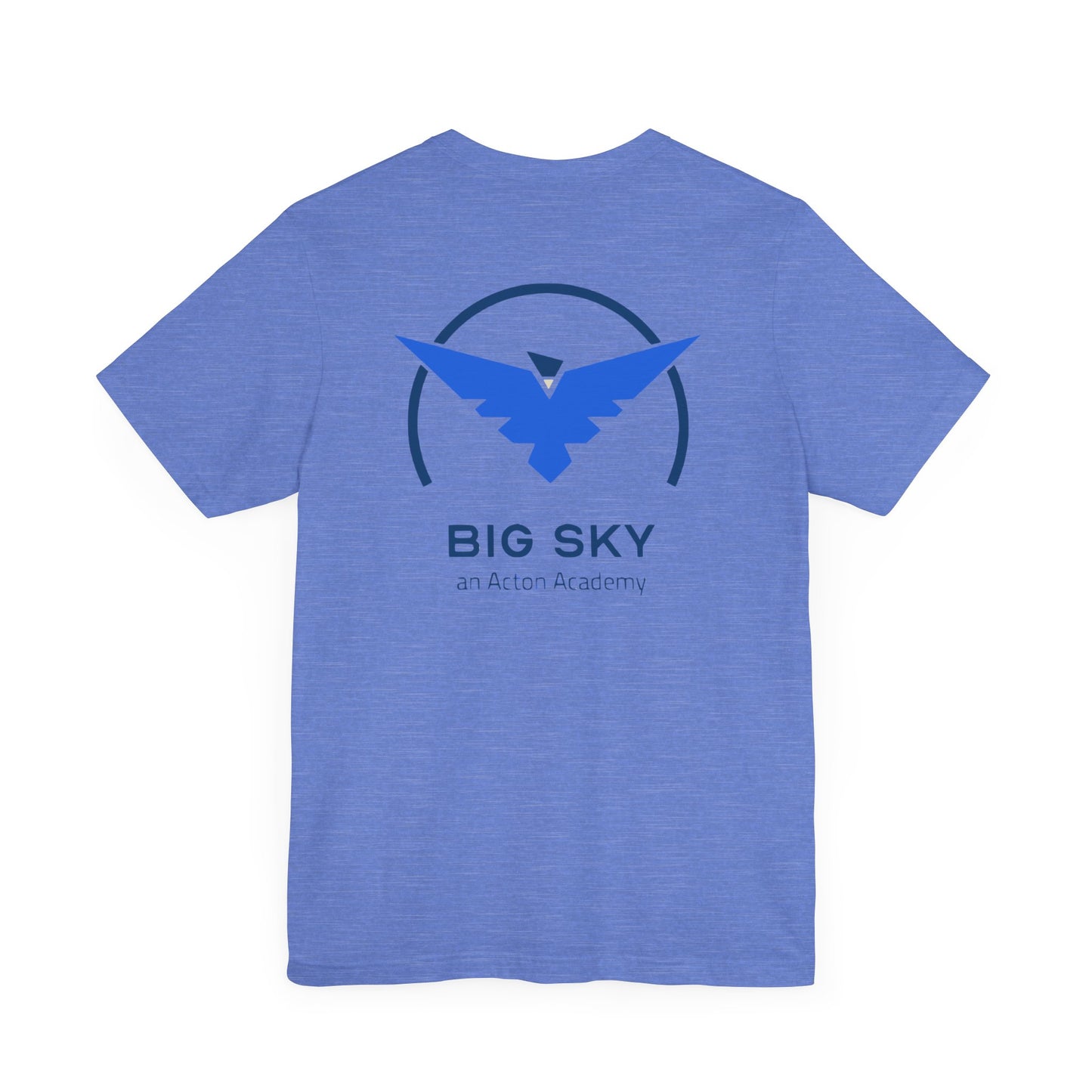 Big Sky front/back Unisex Jersey Short Sleeve Tee