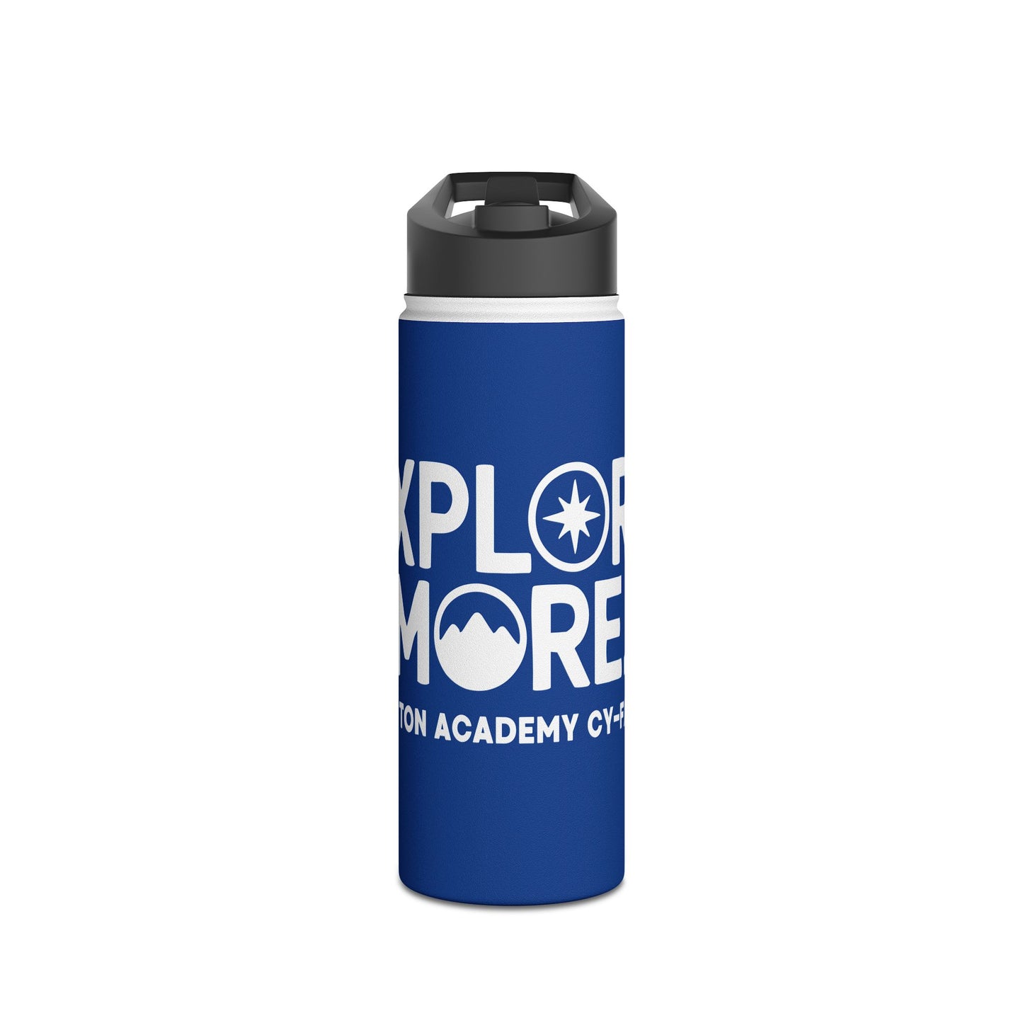 Acton CyFair Stainless Steel Water Bottle, Standard Lid