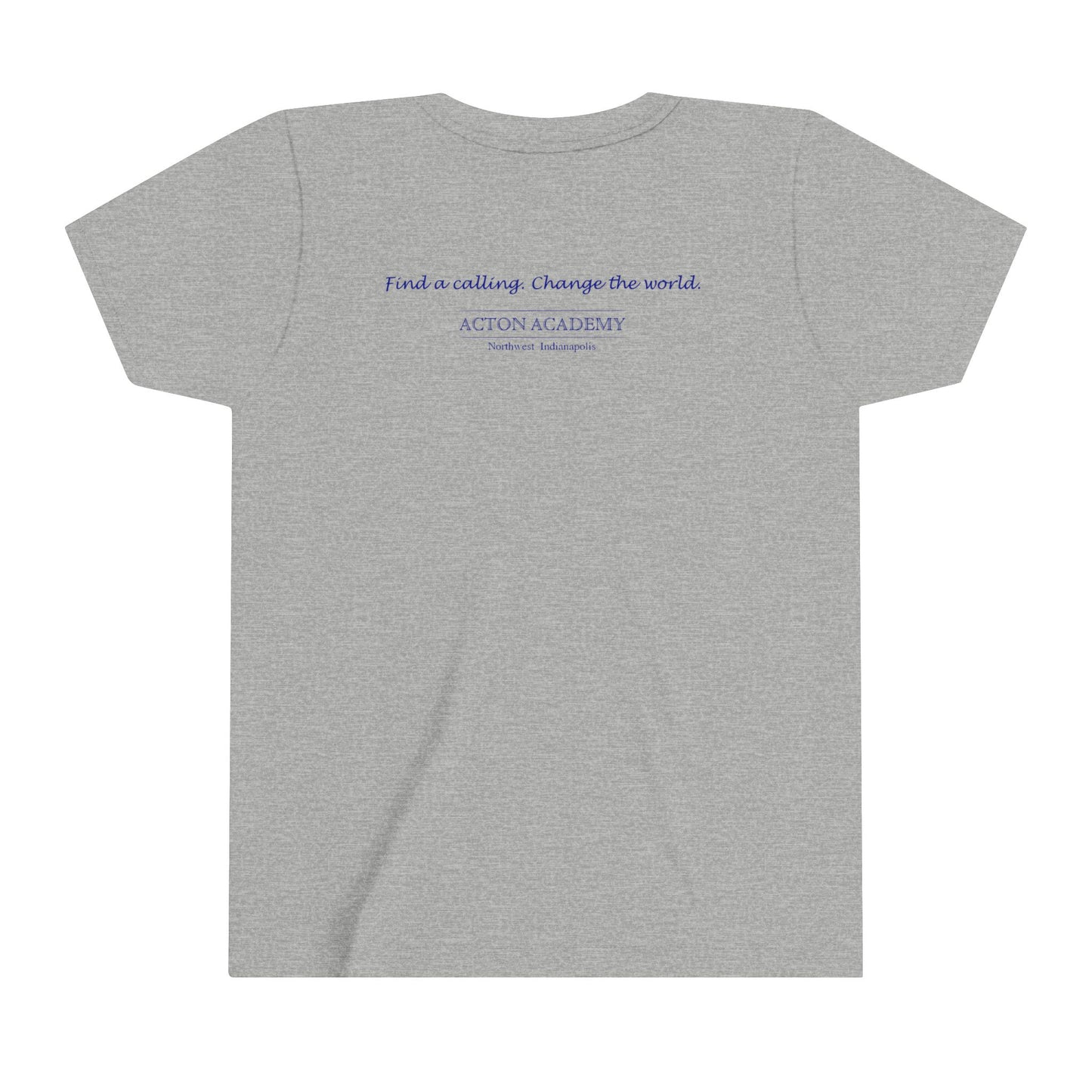 Acton NW Indy Hero's Journey Line Drawing Youth Short Sleeve Tee