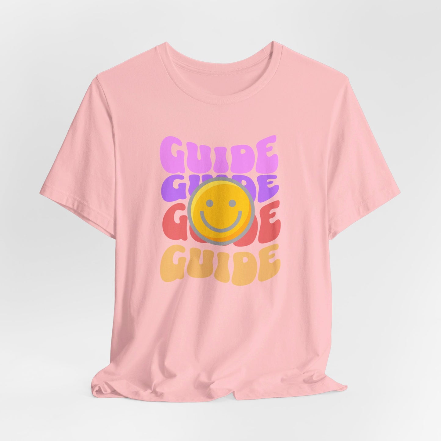 Guide with Smiley face Unisex Jersey Short Sleeve Tee