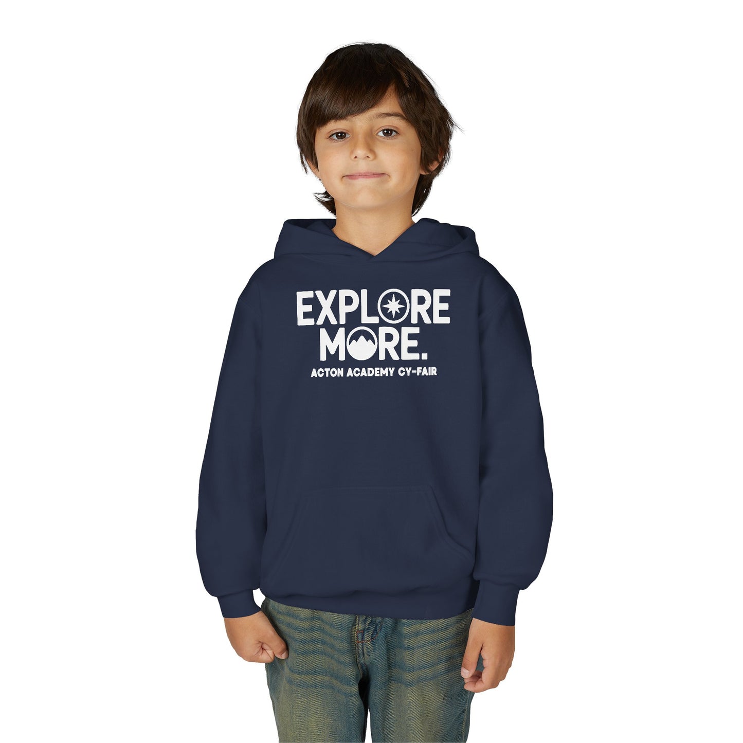Acton CyFair Youth Heavy Blend Hooded Sweatshirt