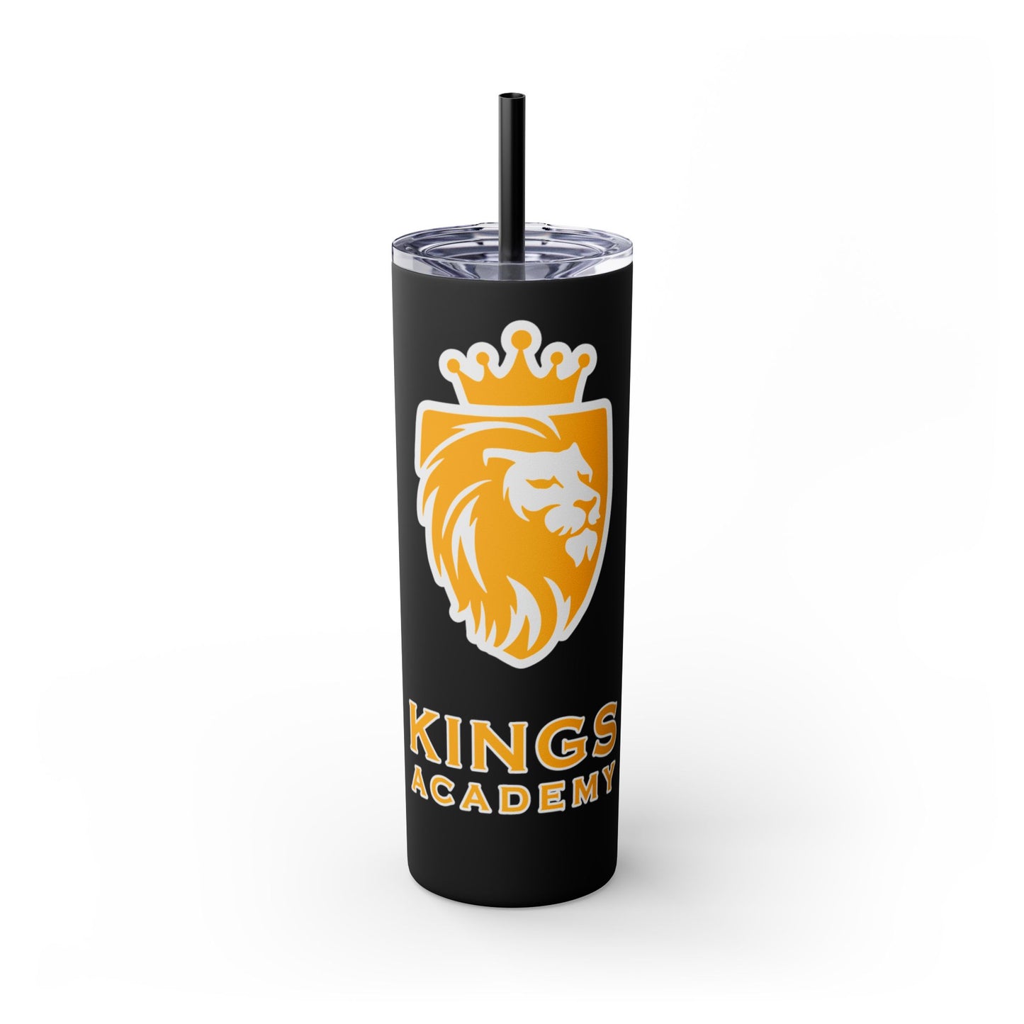 Acton King's Academy Skinny Tumbler with Straw, 20oz