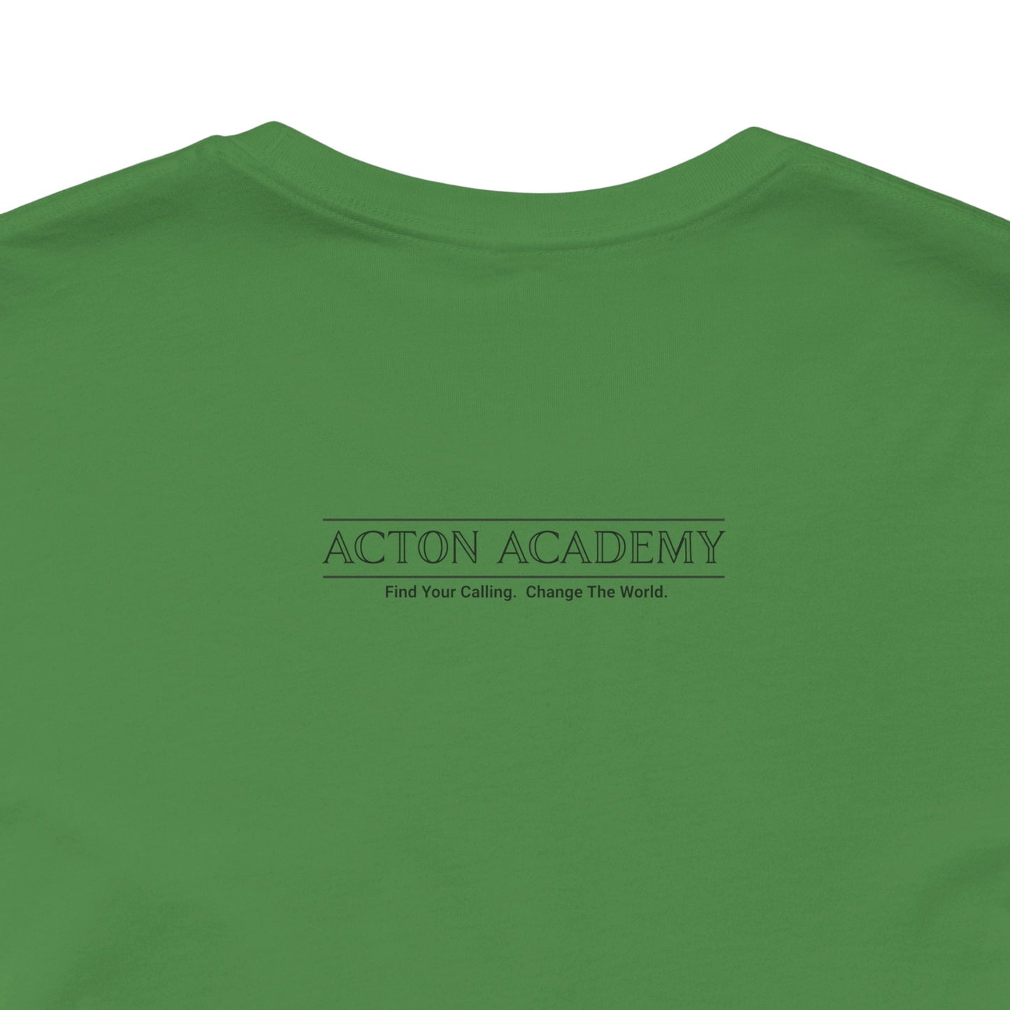 Acton Academy Purple Striped Unisex Jersey Short Sleeve Tee