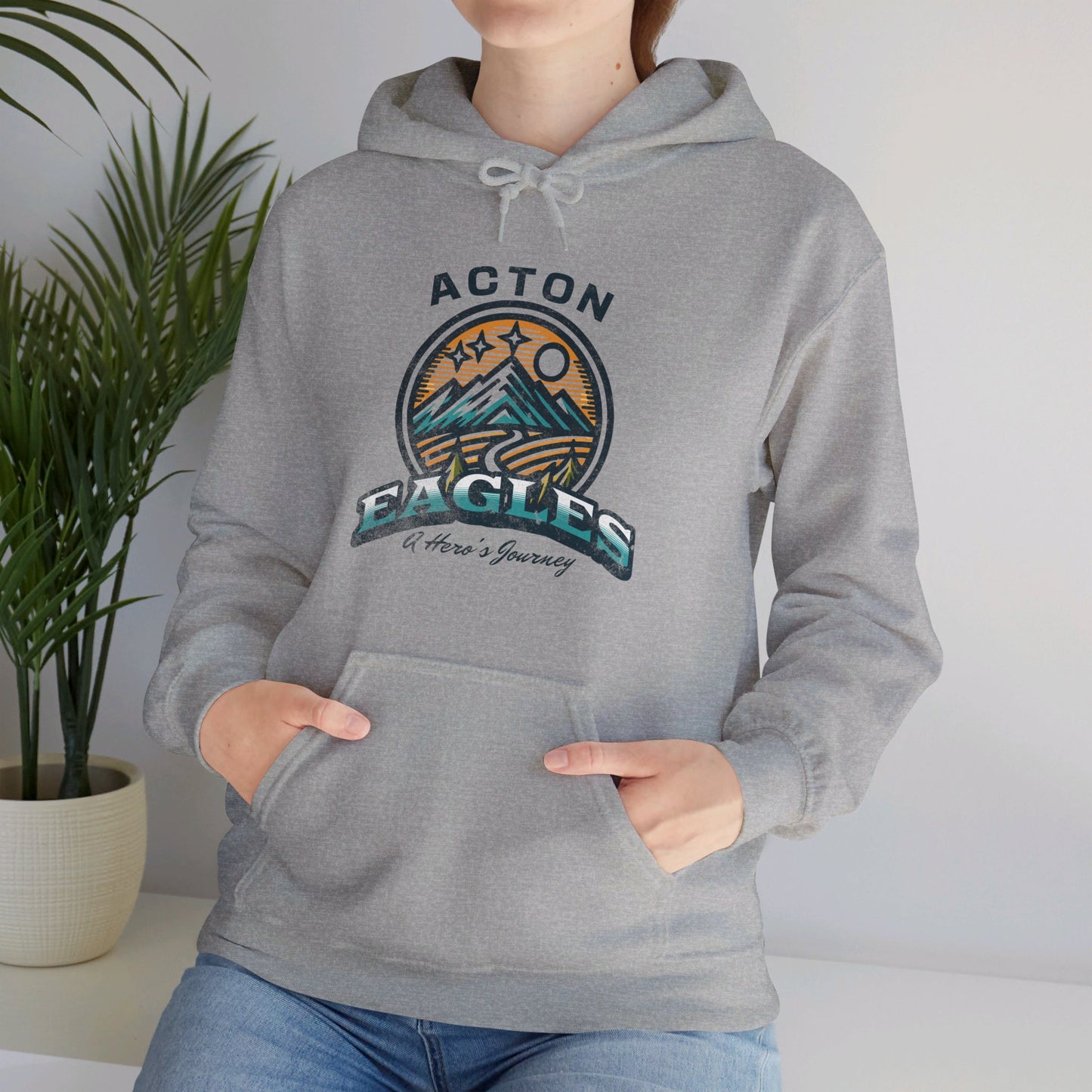 Acton A Hero's Journey Unisex Heavy Blend™ Hooded Sweatshirt