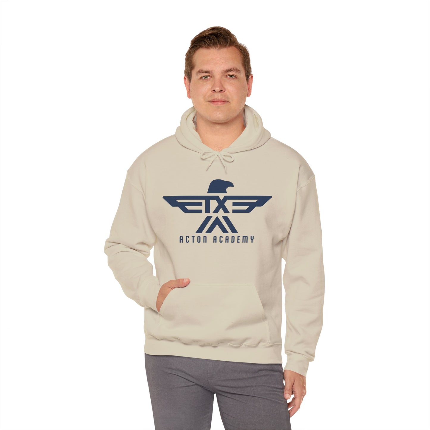 Acton CyFair Retro logo Unisex Heavy Blend™ Hooded Sweatshirt