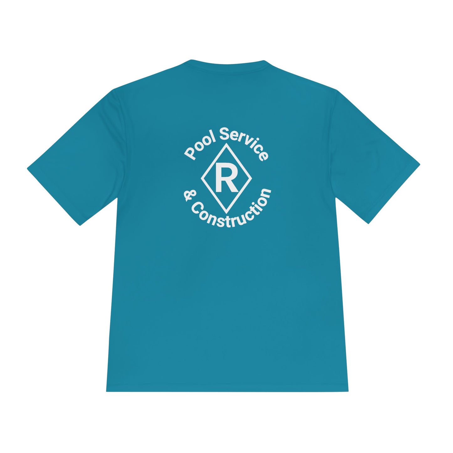 Unisex Moisture Wicking Tee - Pool Service & Construction Graphic Tee