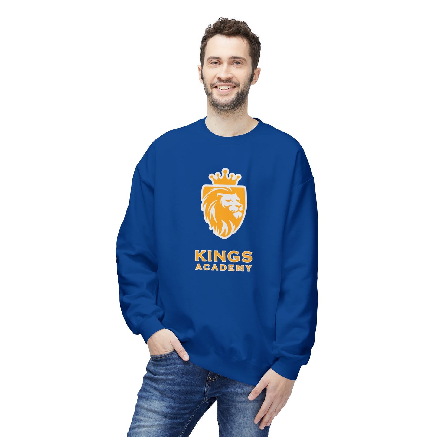 Acton King's Academy Unisex Midweight Softstyle Fleece Crewneck Sweatshirt