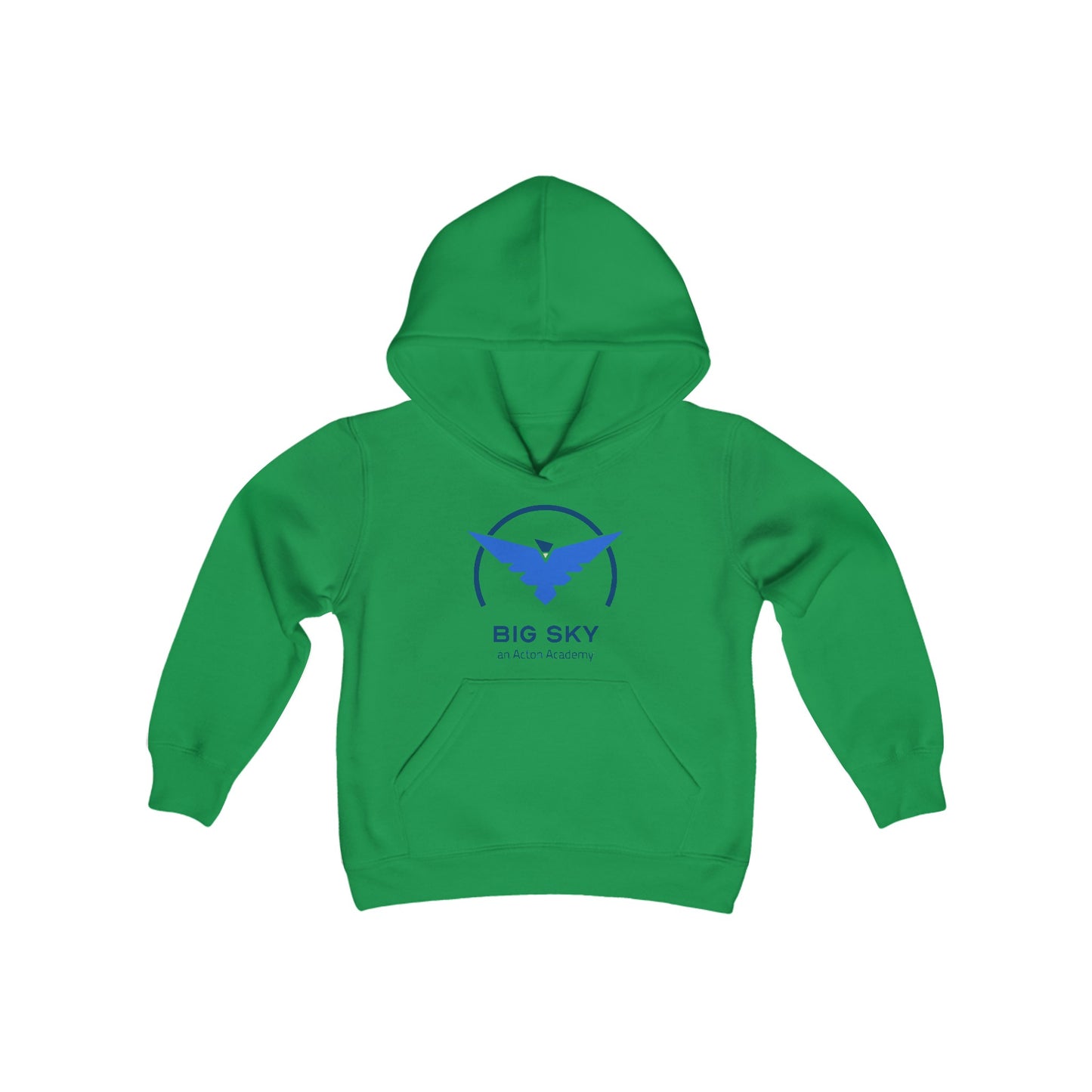 Big Sky Youth Heavy Blend Hooded Sweatshirt