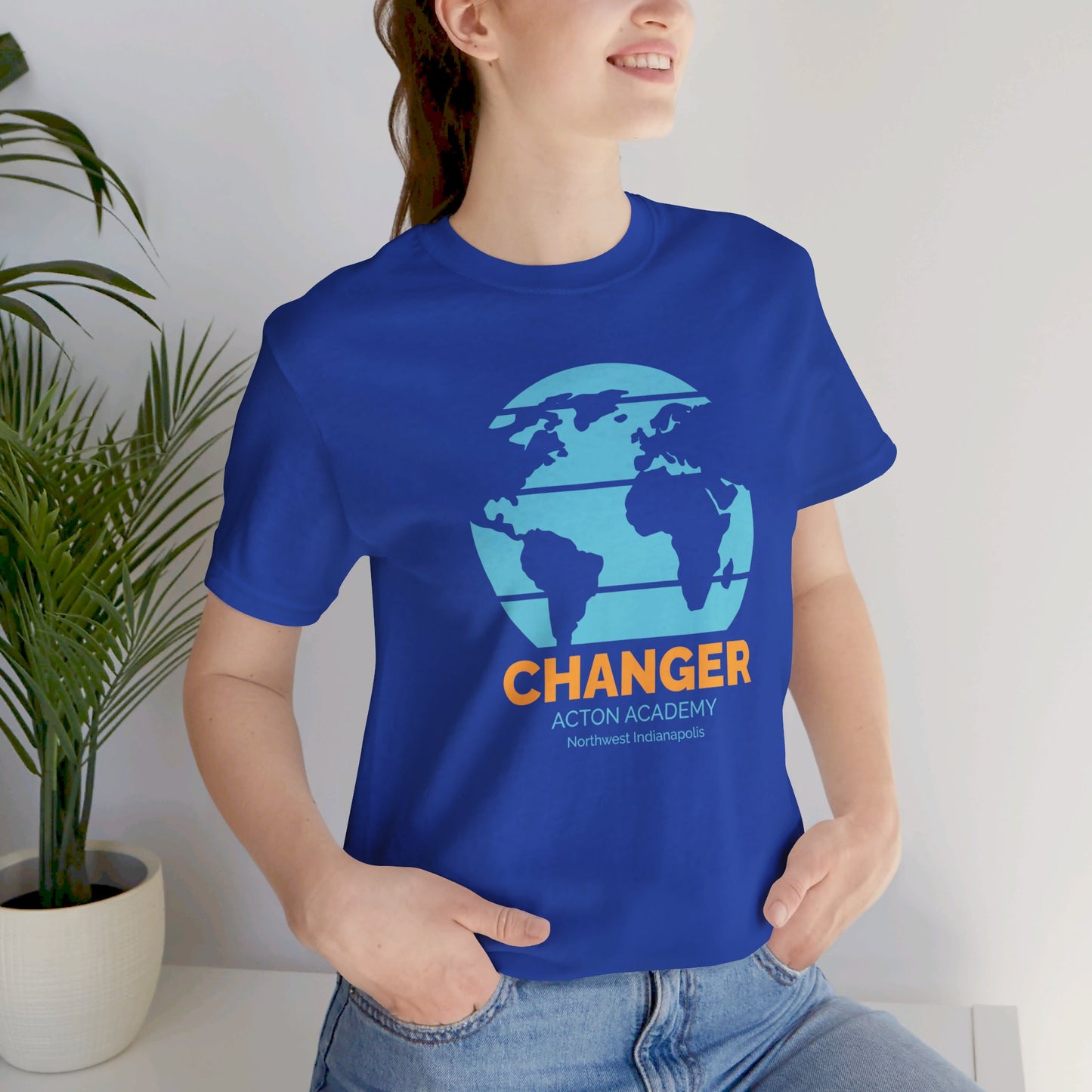 Acton NW Indy World Changer Unisex Jersey Short Sleeve Tee