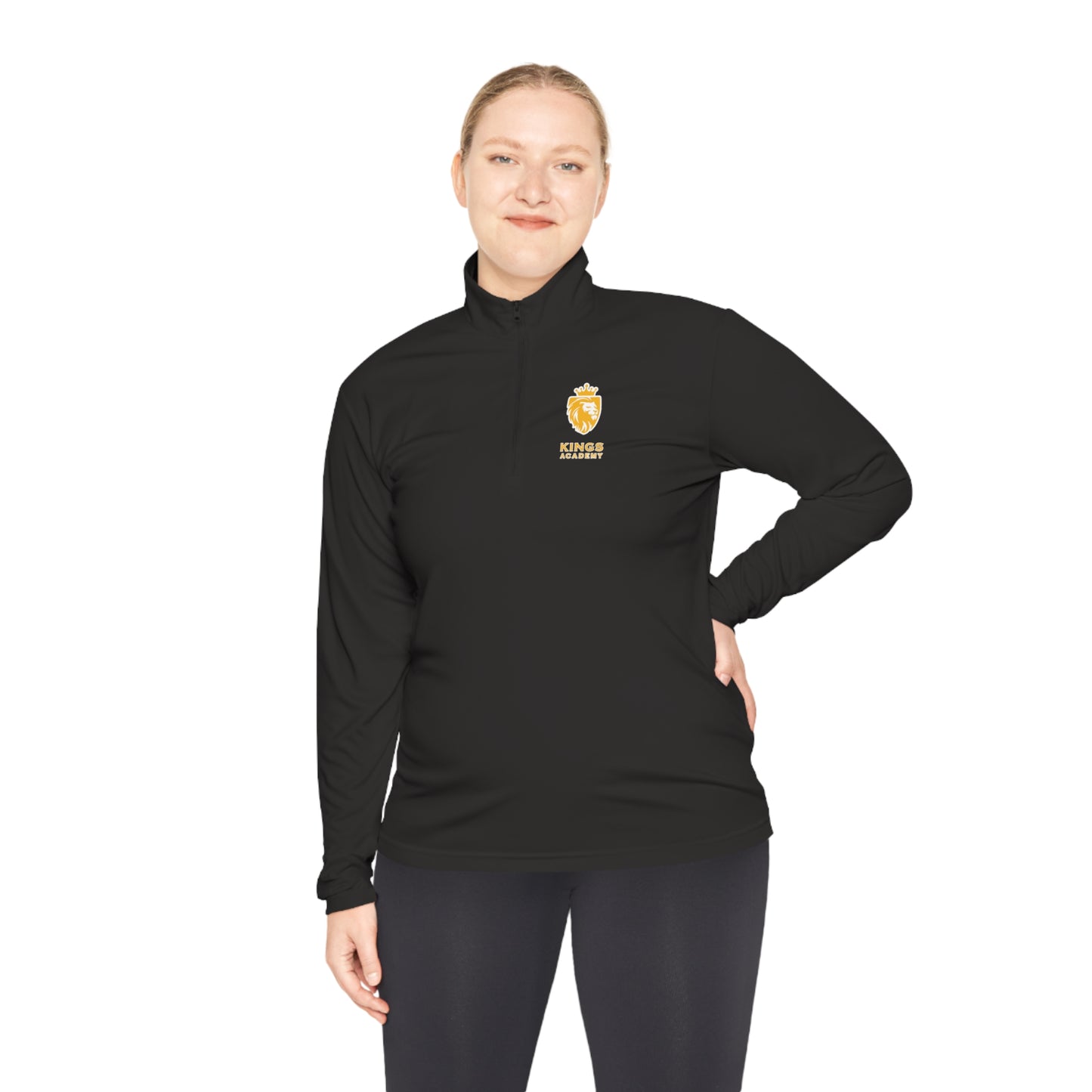 Acton King's Academy Unisex Quarter-Zip Pullover
