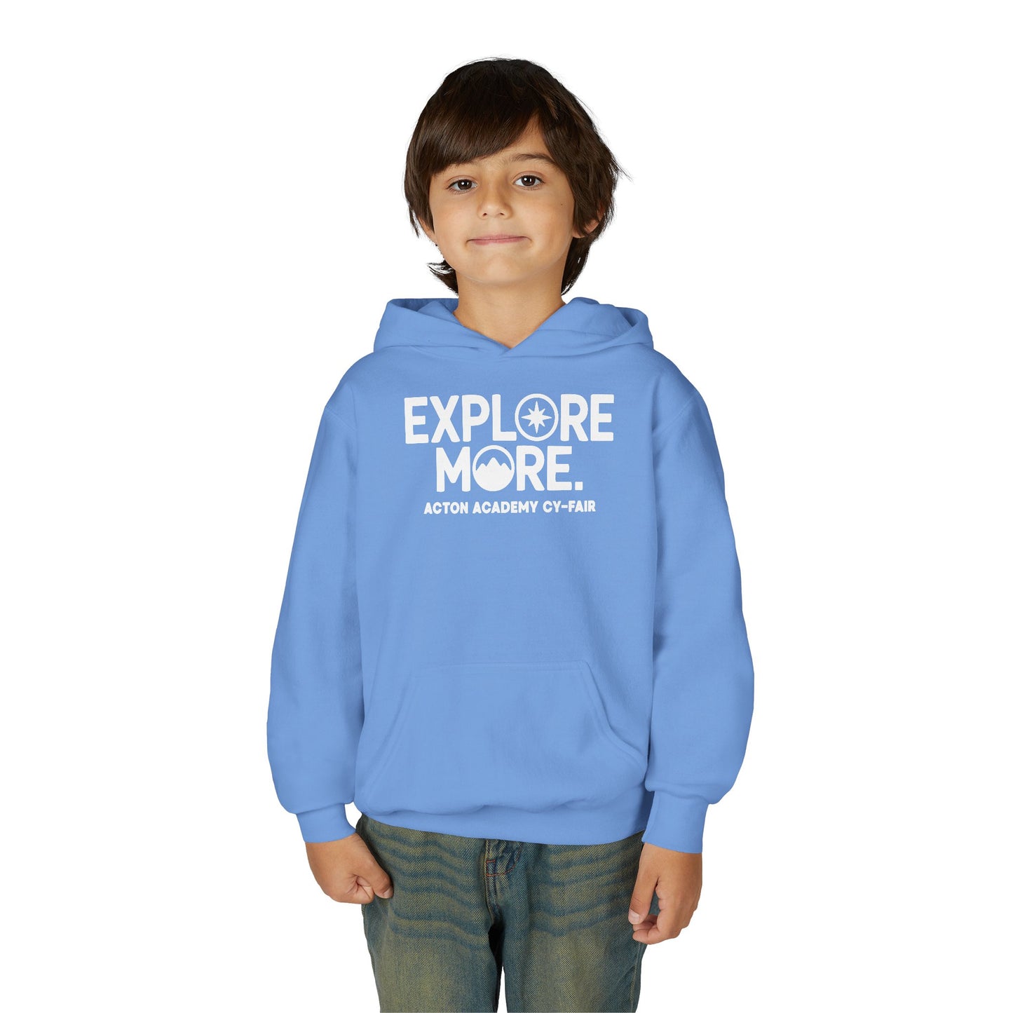 Acton CyFair Youth Heavy Blend Hooded Sweatshirt