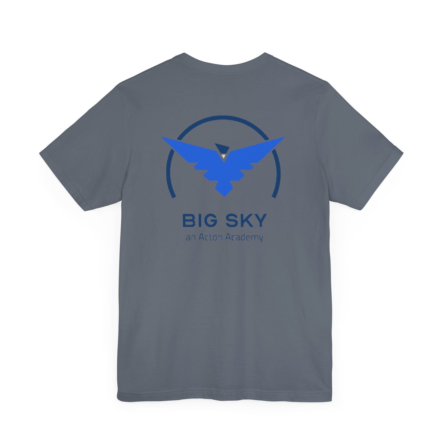 Big Sky front/back Unisex Jersey Short Sleeve Tee