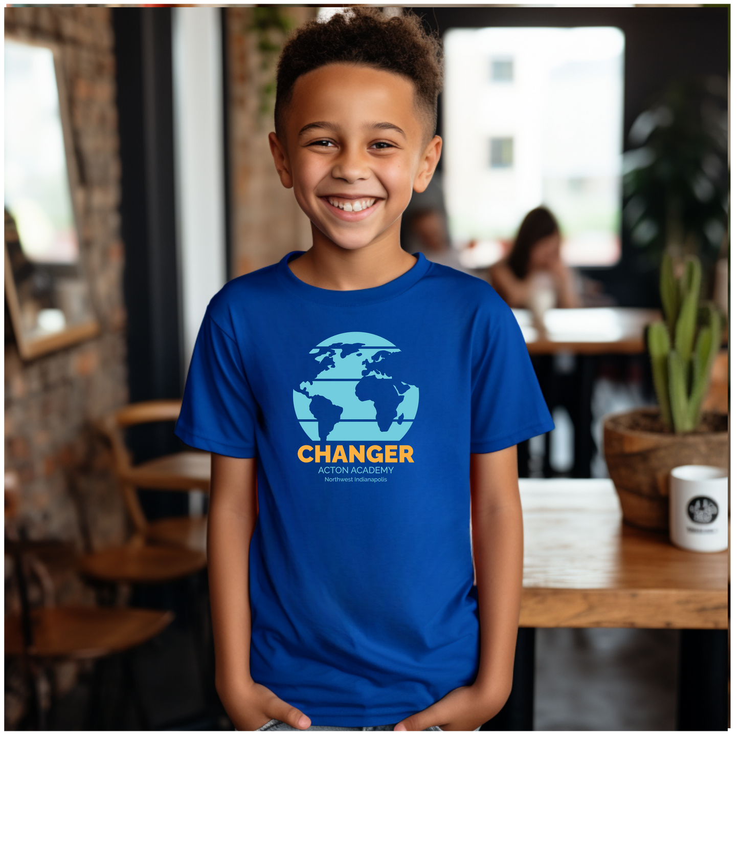 Acton NW Indy world changer Youth Short Sleeve Tee