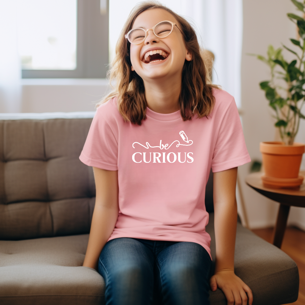 Be Curious Youth Short Sleeve Tee