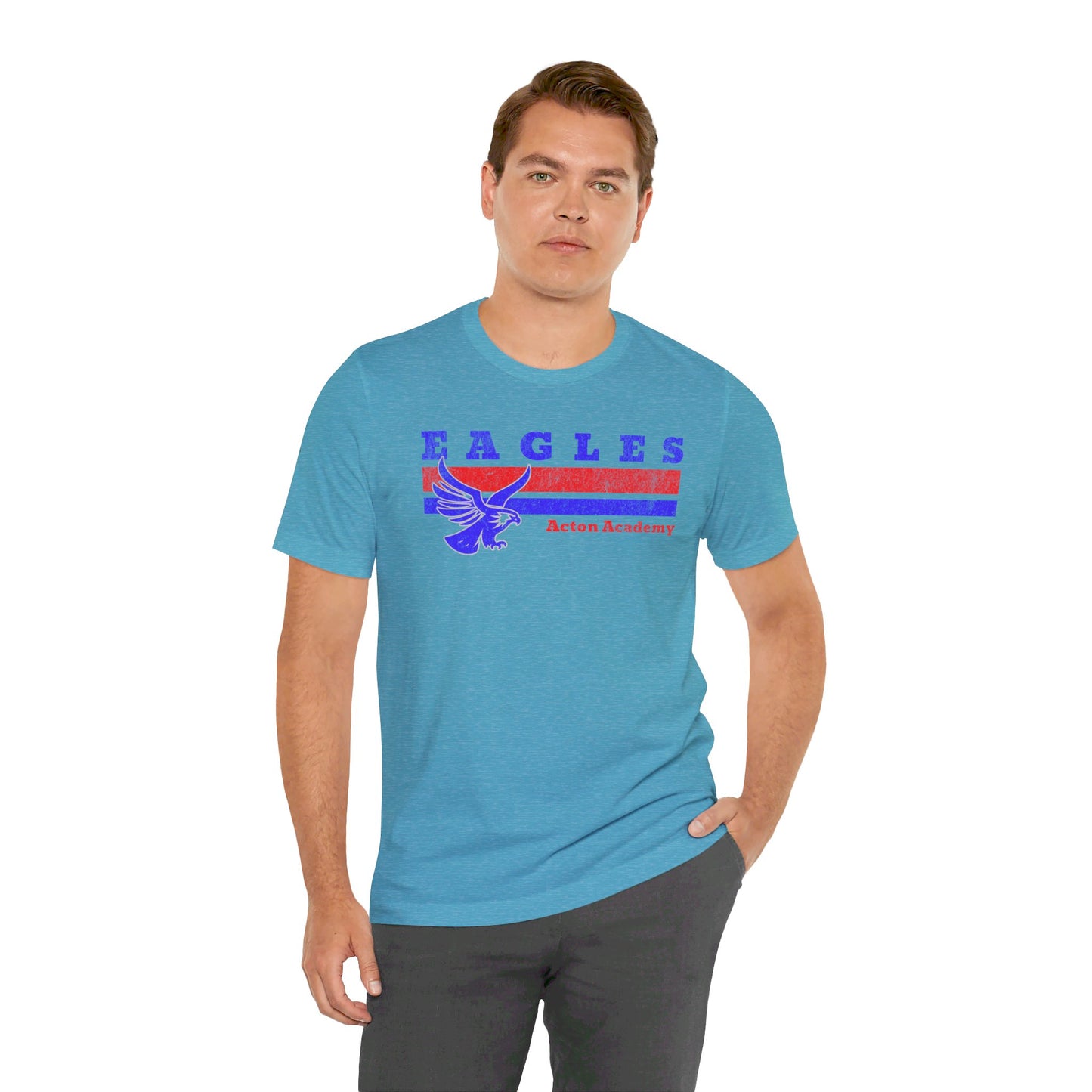 Acton Academy Eagles Unisex Jersey Short Sleeve Tee