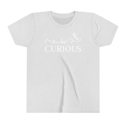 Be Curious with Blairsville logo Youth Short Sleeve Tee