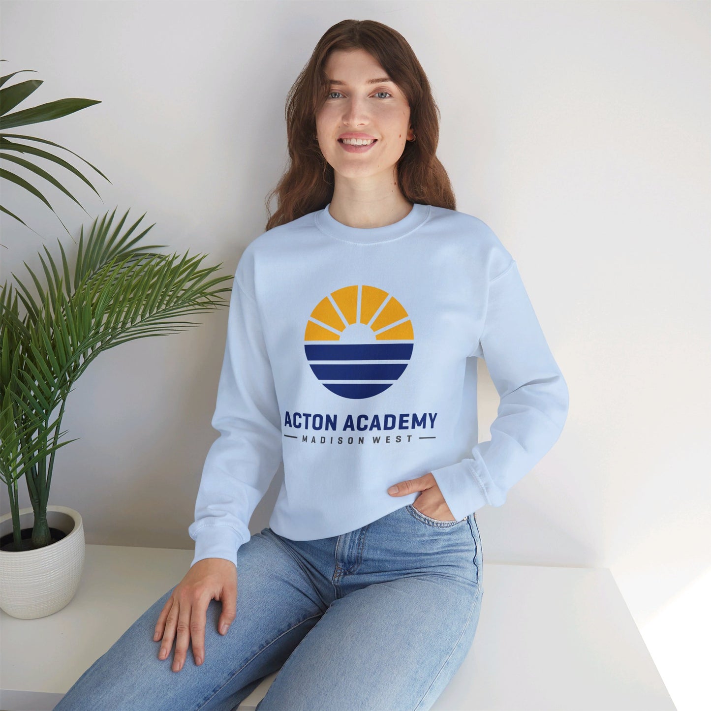 Acton Academy Madison West Unisex Heavy Blend™ Crewneck Sweatshirt