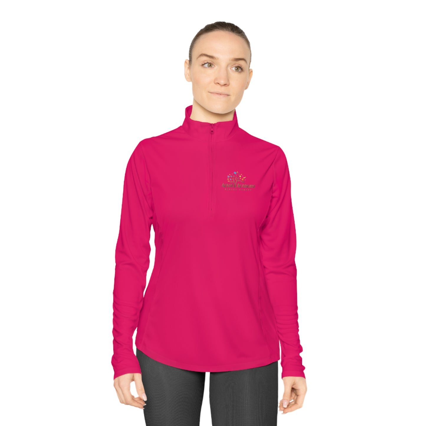 Acton Bergen County Ladies Quarter-Zip Pullover