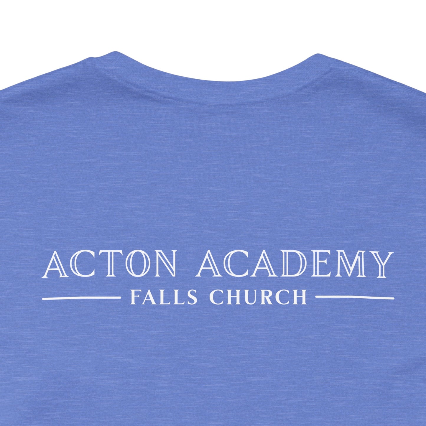 Guide Definition with Falls Church on back White Letters Unisex Jersey Short Sleeve Tee
