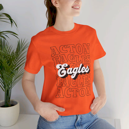 Acton Eagles Spirit T-Shirt Unisex Jersey Short Sleeve