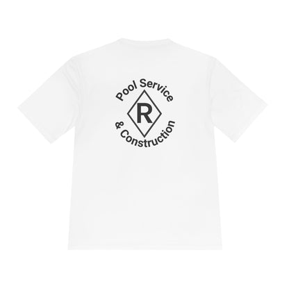 Unisex Pool Service Tee - Moisture Wicking Performance Shirt