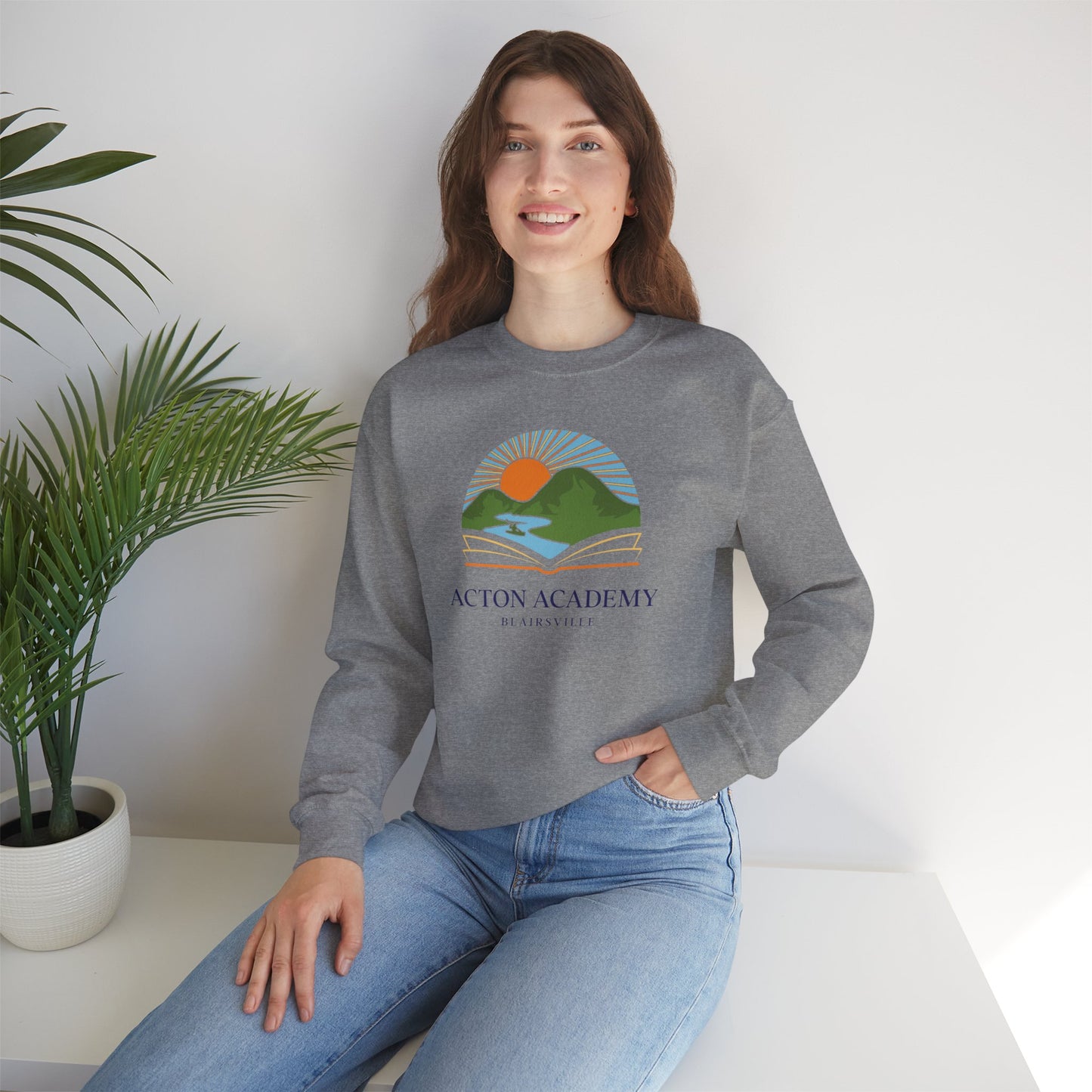 Acton Blairsville Unisex Heavy Blend™ Crewneck Sweatshirt