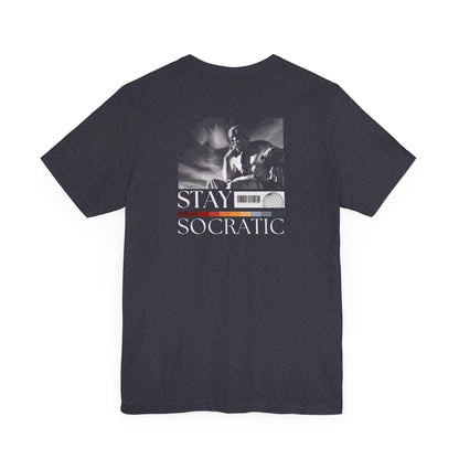 Stay Socratic Globe Unisex Jersey Short Sleeve Tee