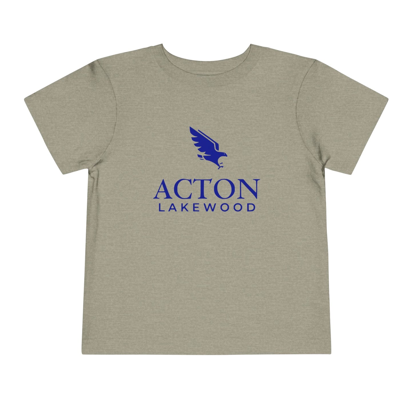 Acton Lakewood with Blue Logo Toddler Short Sleeve Tee