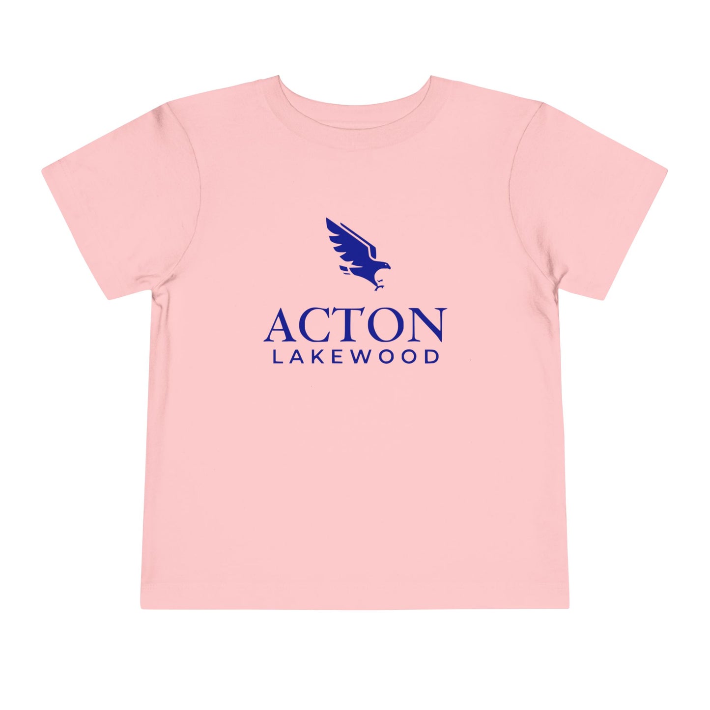 Acton Lakewood with Blue Logo Toddler Short Sleeve Tee