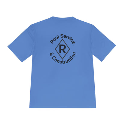 Unisex Pool Service Tee - Moisture Wicking Performance Shirt