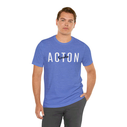 Acton Guide with Blairsville logo Unisex Jersey Short Sleeve Tee