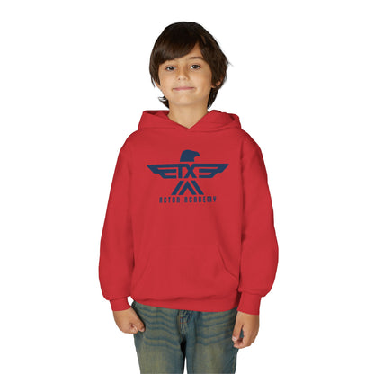 Acton CyFair Retro logo Youth Heavy Blend Hooded Sweatshirt