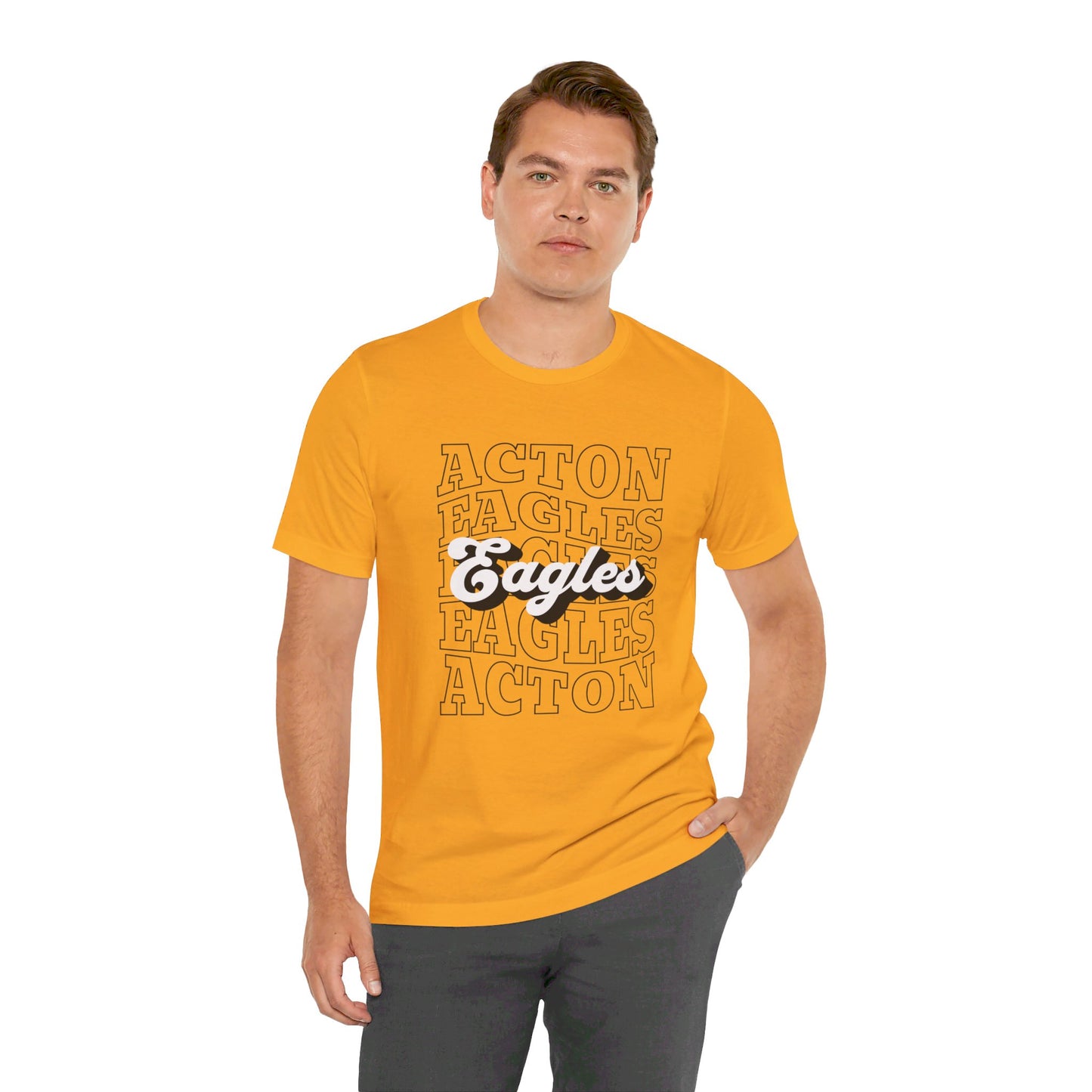 Acton Eagles Spirit T-Shirt Unisex Jersey Short Sleeve