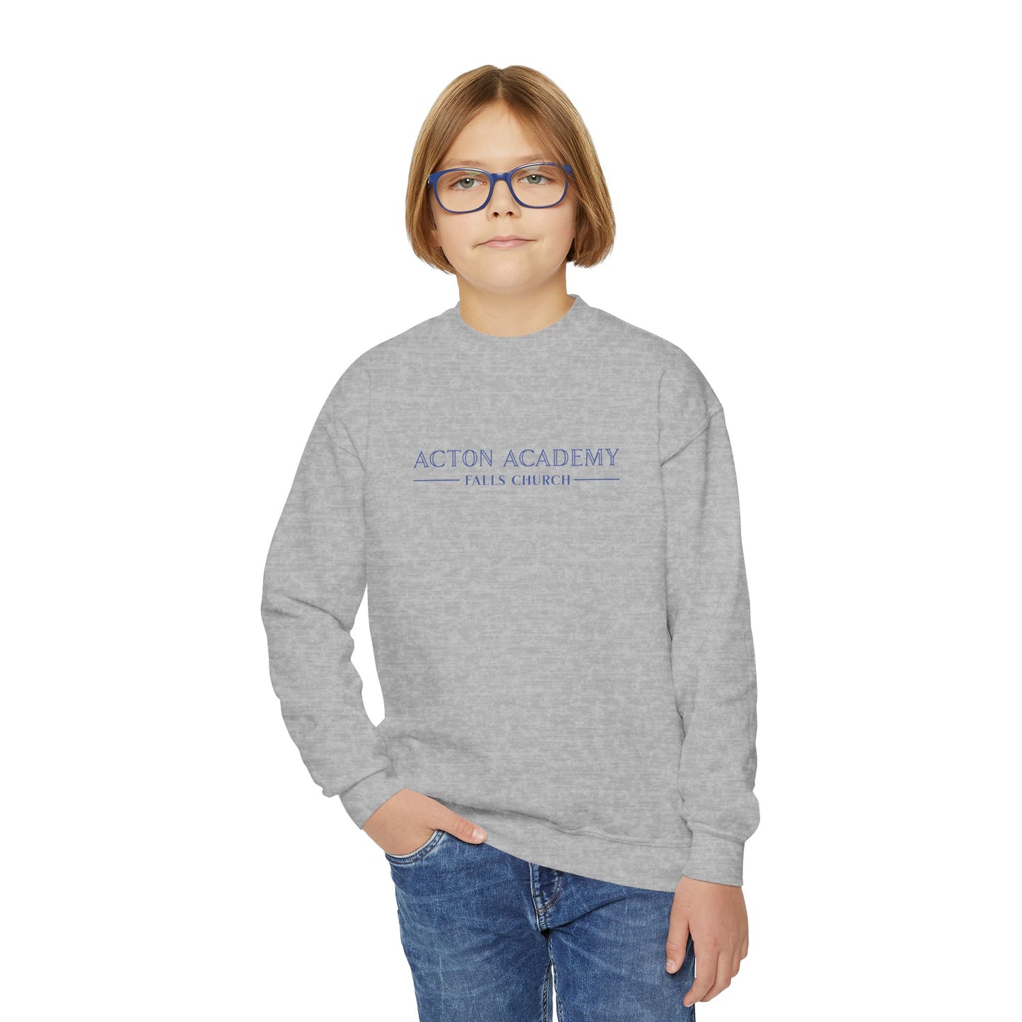 Acton Academy Falls Church Youth Crewneck Sweatshirt
