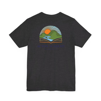 Acton Guide with Blairsville logo Unisex Jersey Short Sleeve Tee