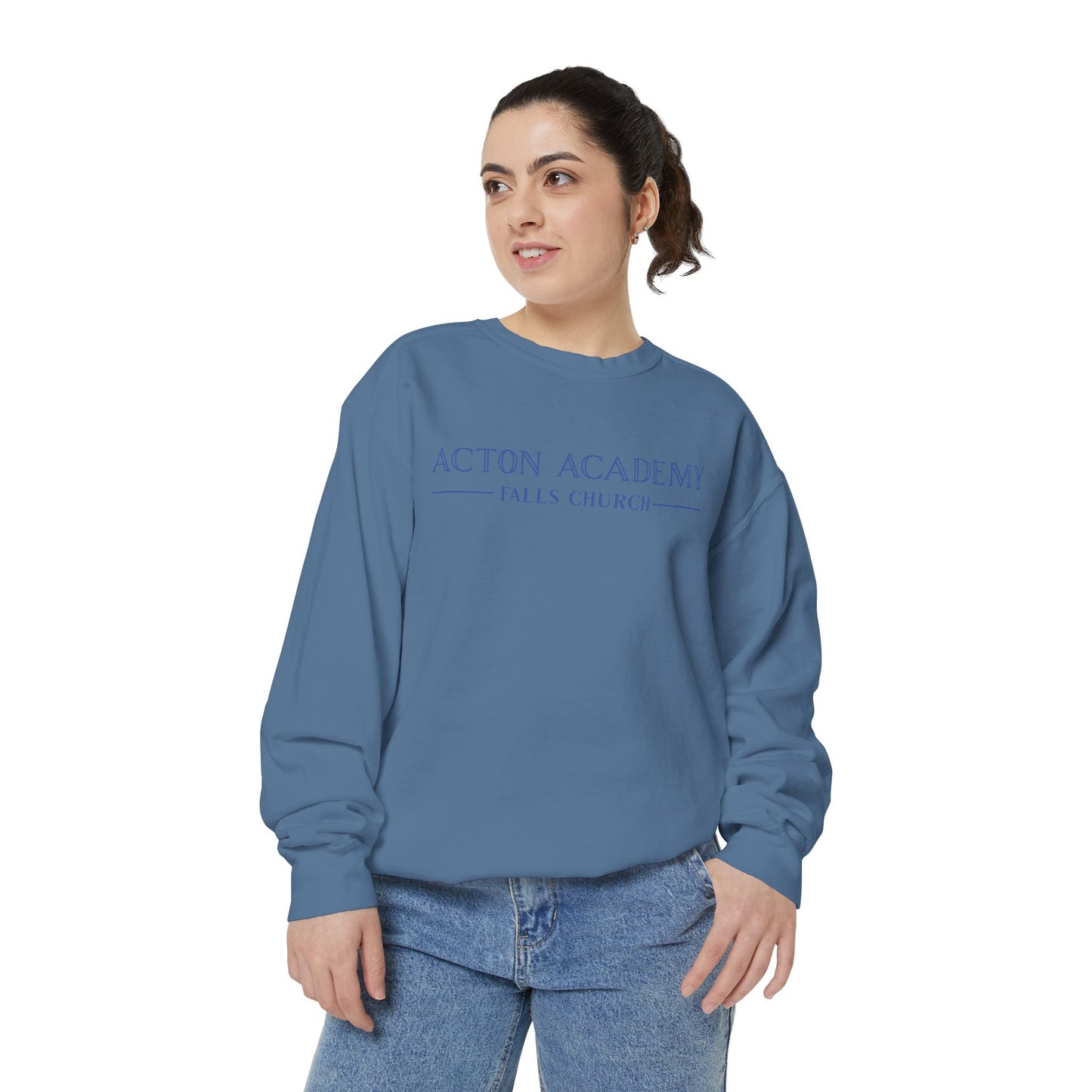 Acton Academy Falls Church Unisex Garment-Dyed Sweatshirt