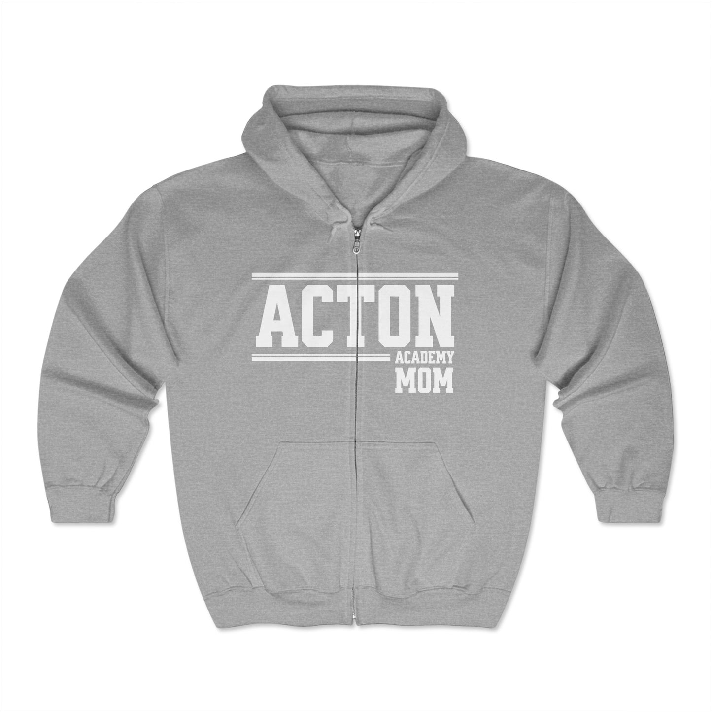 Acton Mom Unisex Heavy Blend™ Full Zip Hooded Sweatshirt