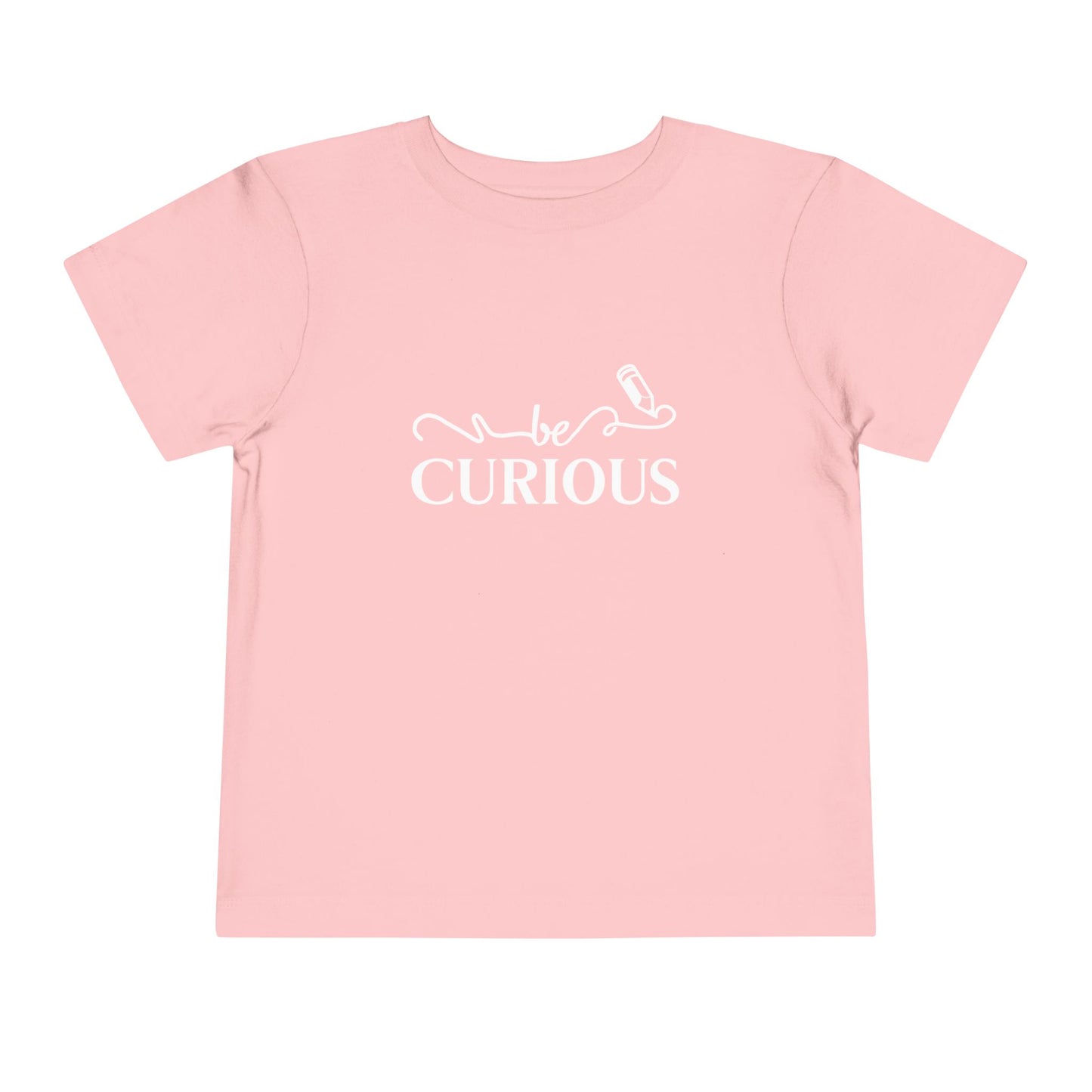 Be Curious with Acton Lakewood on Back Toddler Short Sleeve Tee